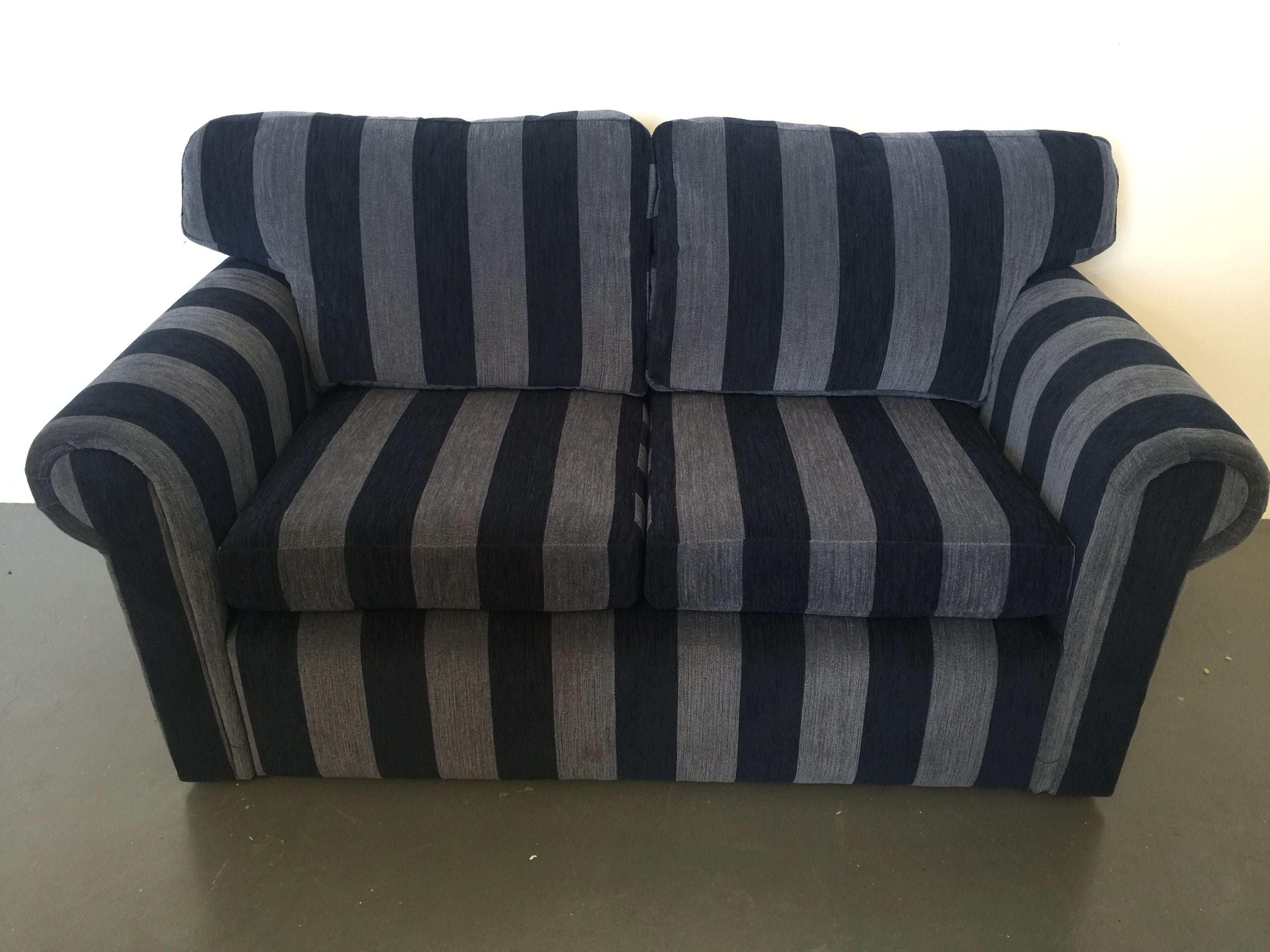 Striped Lounge LOUNGE SUITES - OCCASIONAL CHAIRS - OTTOMANS - BED HEADS Image -65b9b8c1289dd