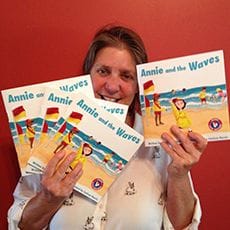 Louise Lambeth - author  Annie and the Waves