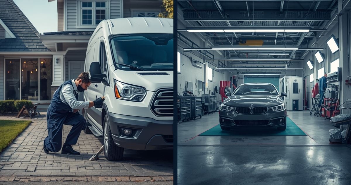 Mobile Scratch Repair vs. Traditional Body Shop: Which Is Better for You?