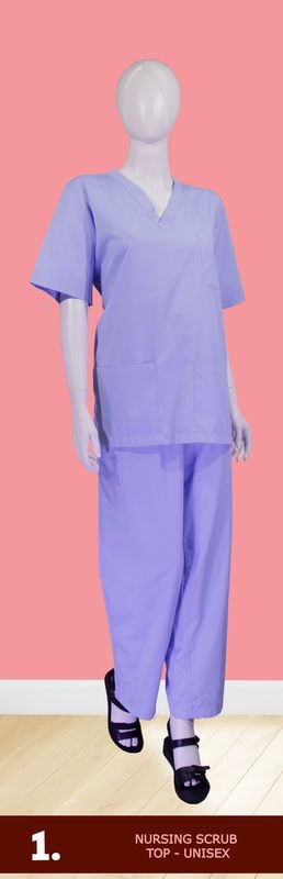 Nurse Scrub Top Unisex