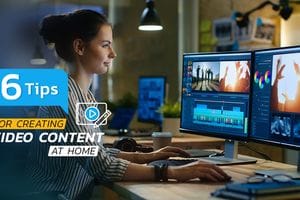 6 Tips for Creating Video Content at Home