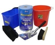 Buckets, Brooms & Mops