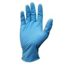 Blue nitrile powder-free disposable gloves Sizes S-XL Blue nitrile powder-free disposable gloves Sizes S-XL
