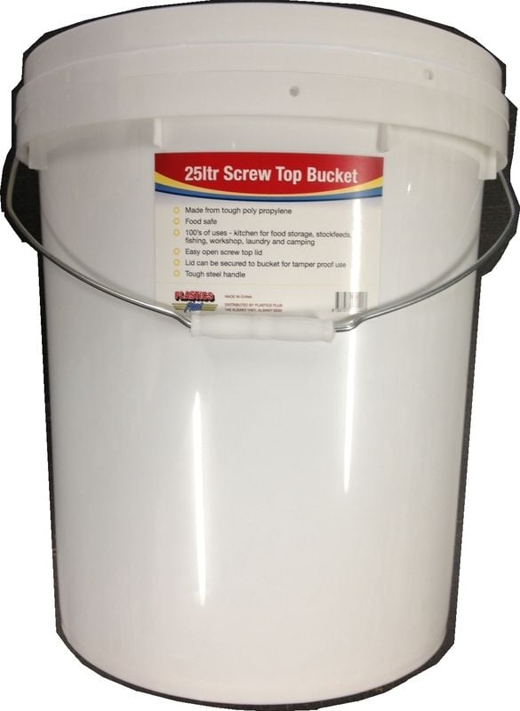 25L Screw Top Produce Bucket