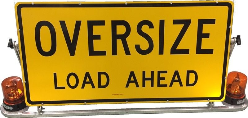 Pilot Vehicle Escort Sign Pilot Vehicle Escort Sign