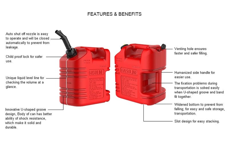Seaflo Fuel Containers