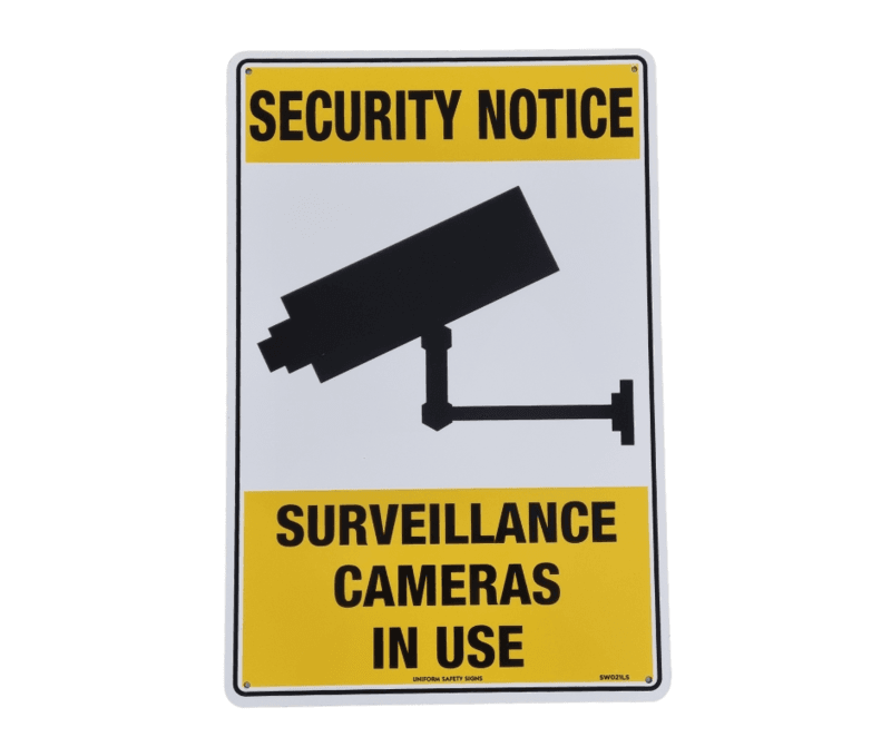 Security Camera Sign