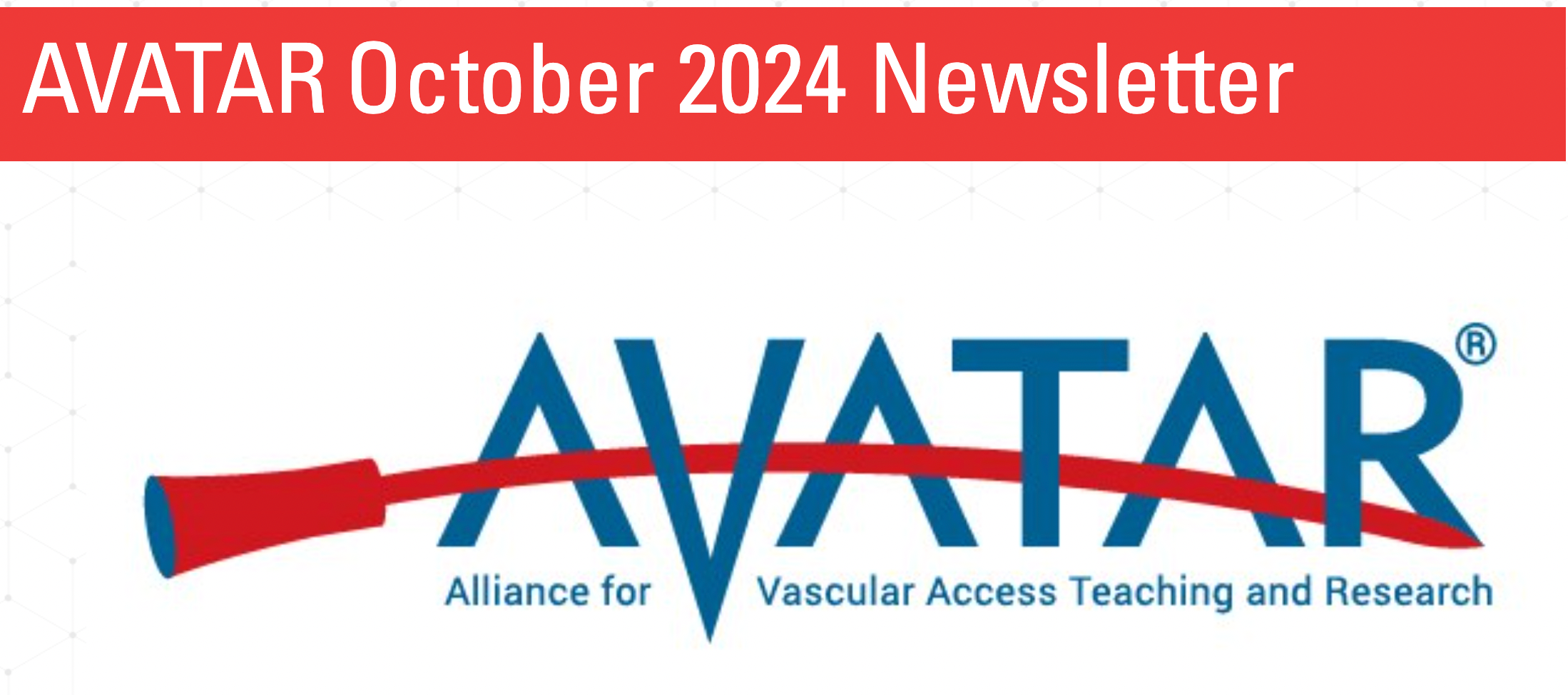 Exciting Updates from the AVATAR October 2024 Newsletter! 