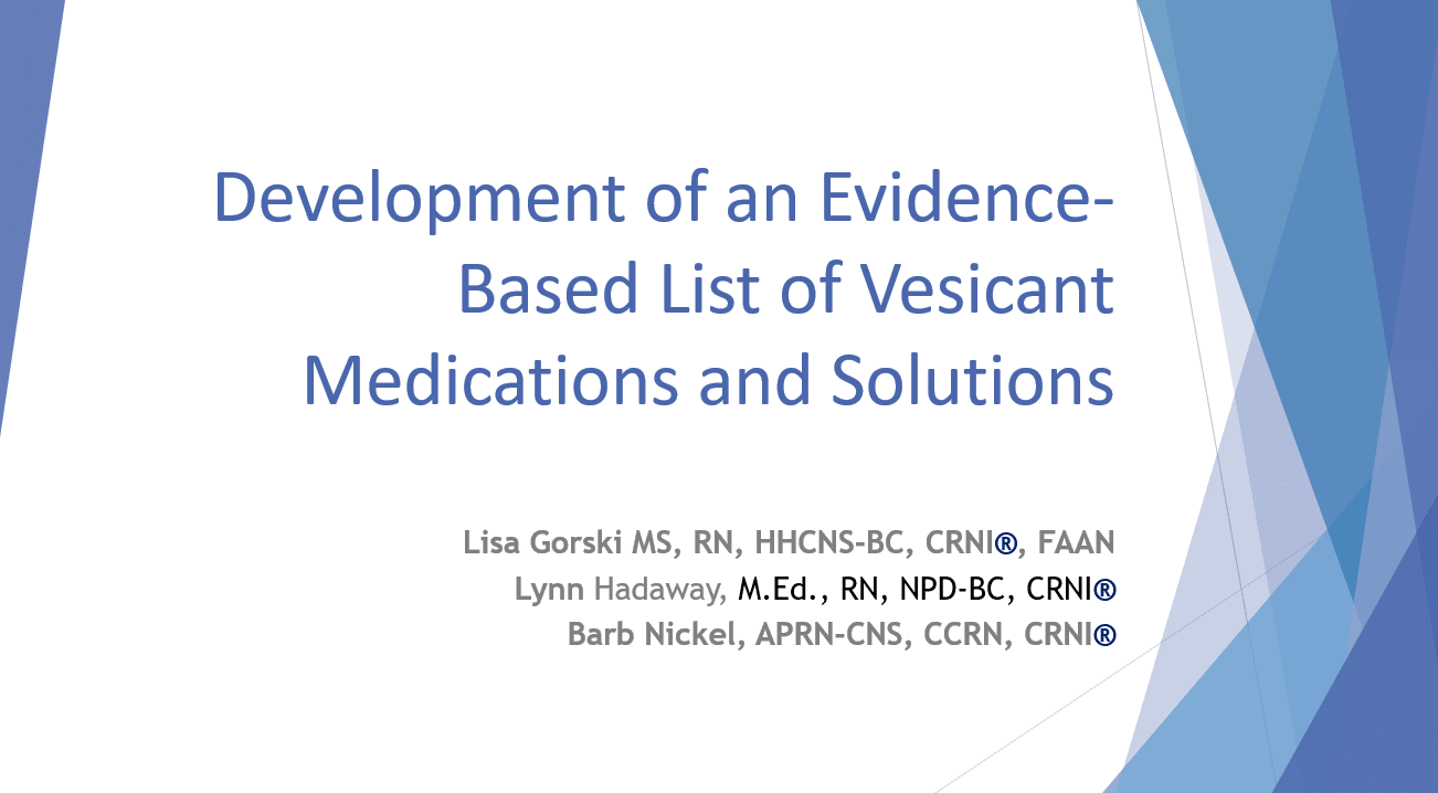 Vesicant Medications