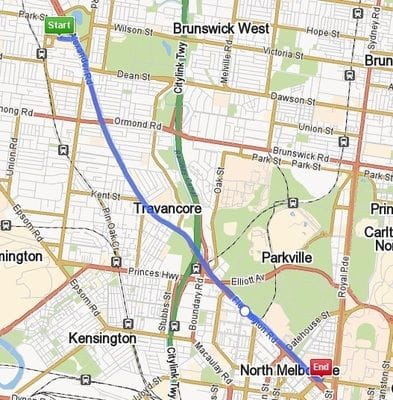 Map Moonee Ponds   Royal Melbourne Hospital 