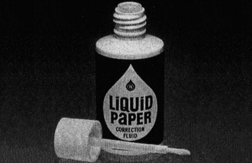 Liquid paper clearance inventor