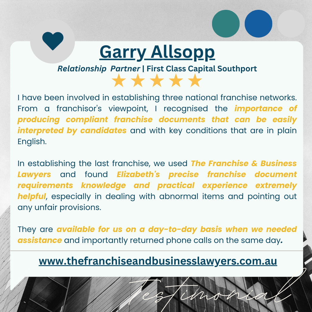Client Review: Garry Allsopp