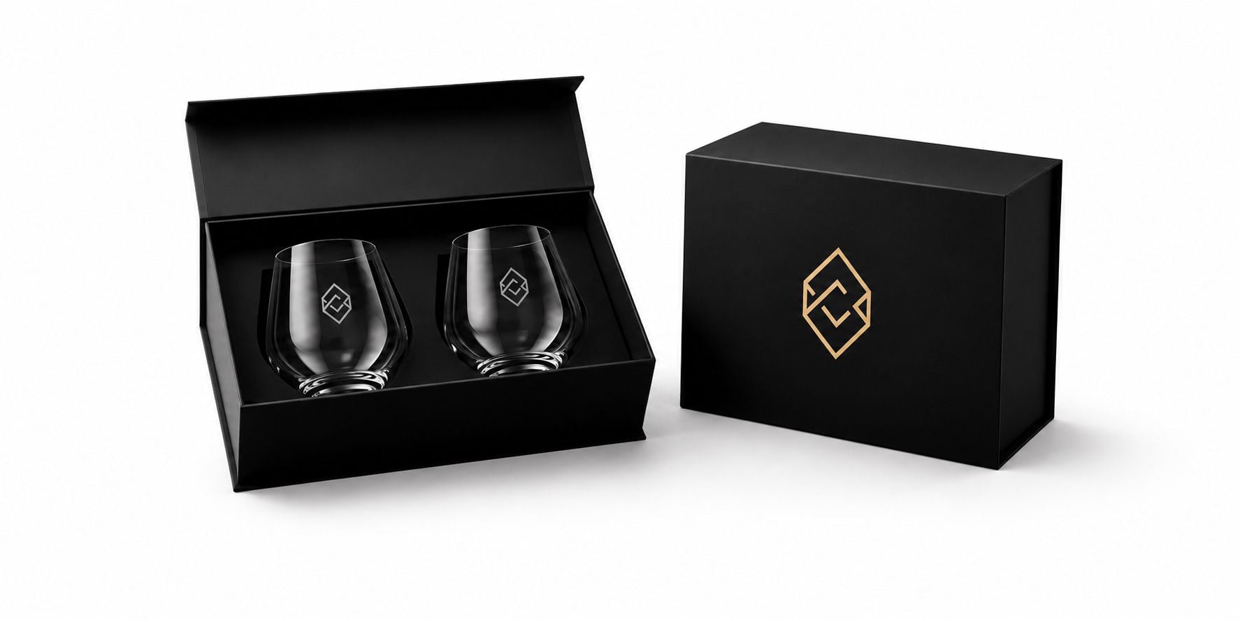 Opulent Stemless Wine Gift Pack