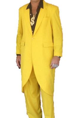 Zoot suit yellow