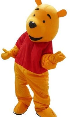 Winnie the Pooh mascot