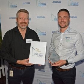 October 2020 Awards Presentation Hosted by Optus Business Centre Gold Coast