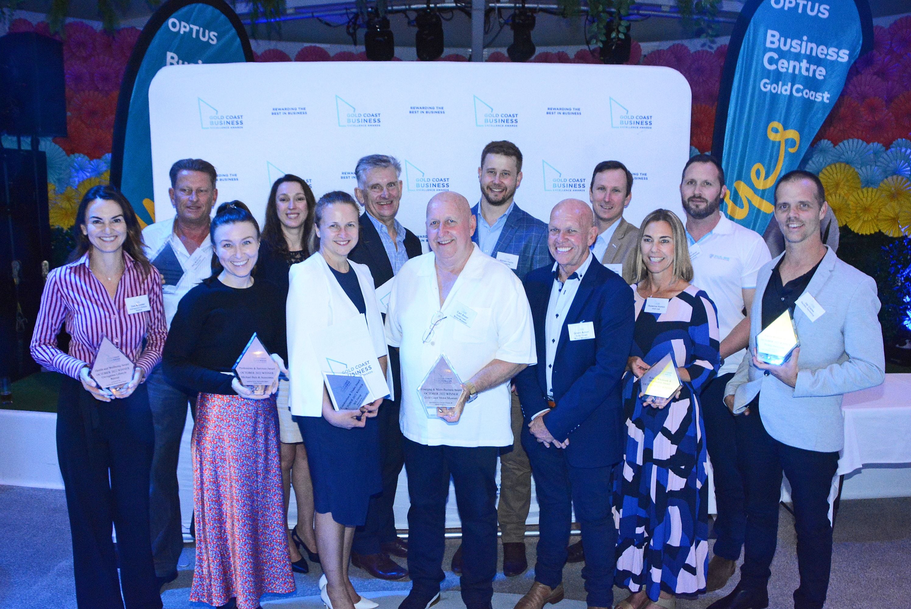 October 2022 Awards Presentation proudly hosted by Optus Business Centre Gold Coast Image -635f4c2e28bd7