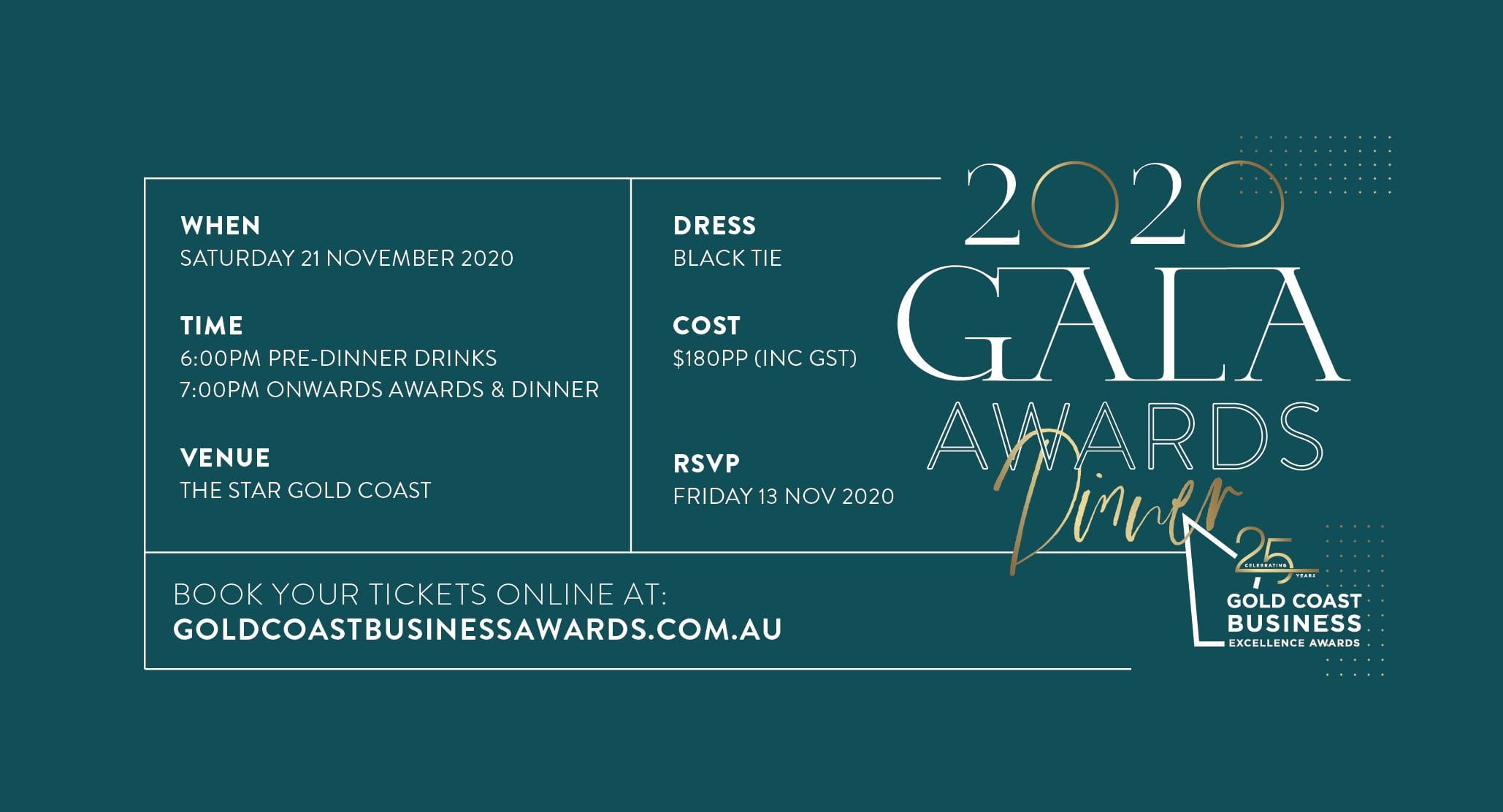 Gold Coast Business Excellence Awards' 2020 Gala Awards