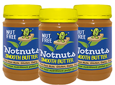 3 Jar Box Notnuts Smooth Butter
