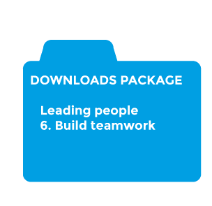 Leading people - 6. Build teamwork downloads package