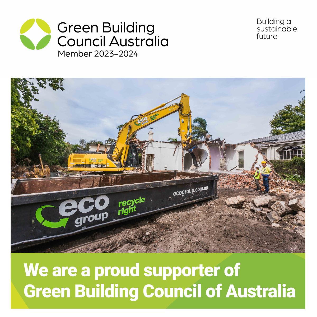 EcoGroup receives a Green Star Certification