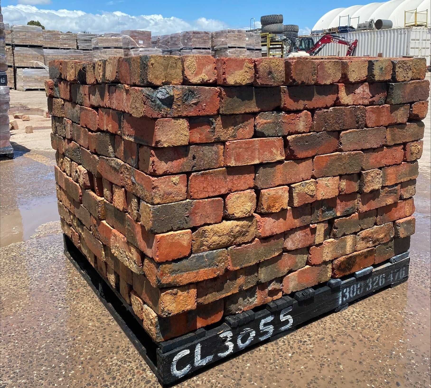 Red Blue Clinker Brick Red Blue Clinker Brick
