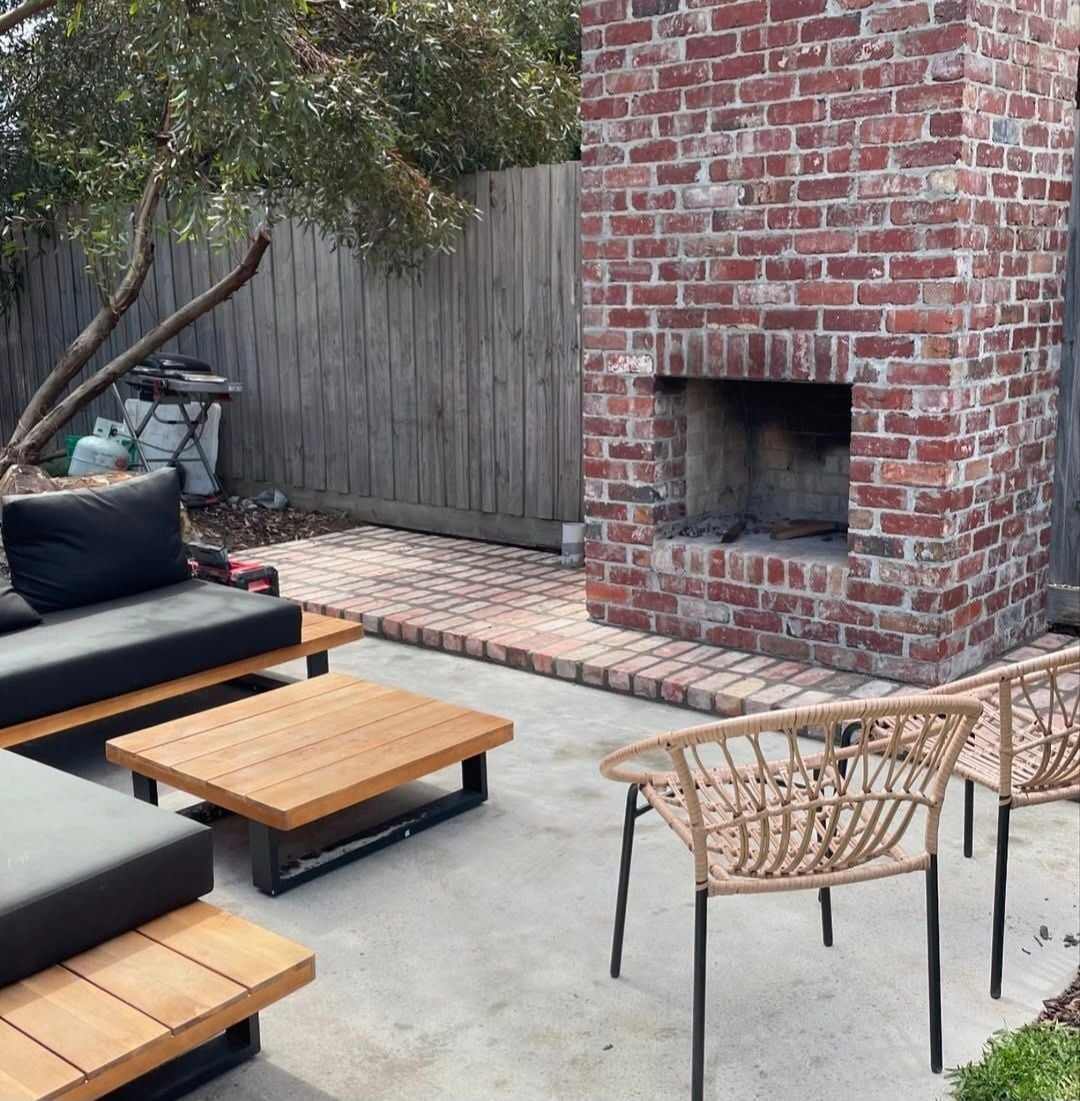 Brick Fireplace Clinker Brick Fireplace