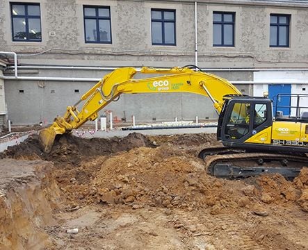 Demolition and Excavation of Building Demolition and Excavation of Building