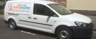 Studio Craft Frameworks Pick up and Delivery Van