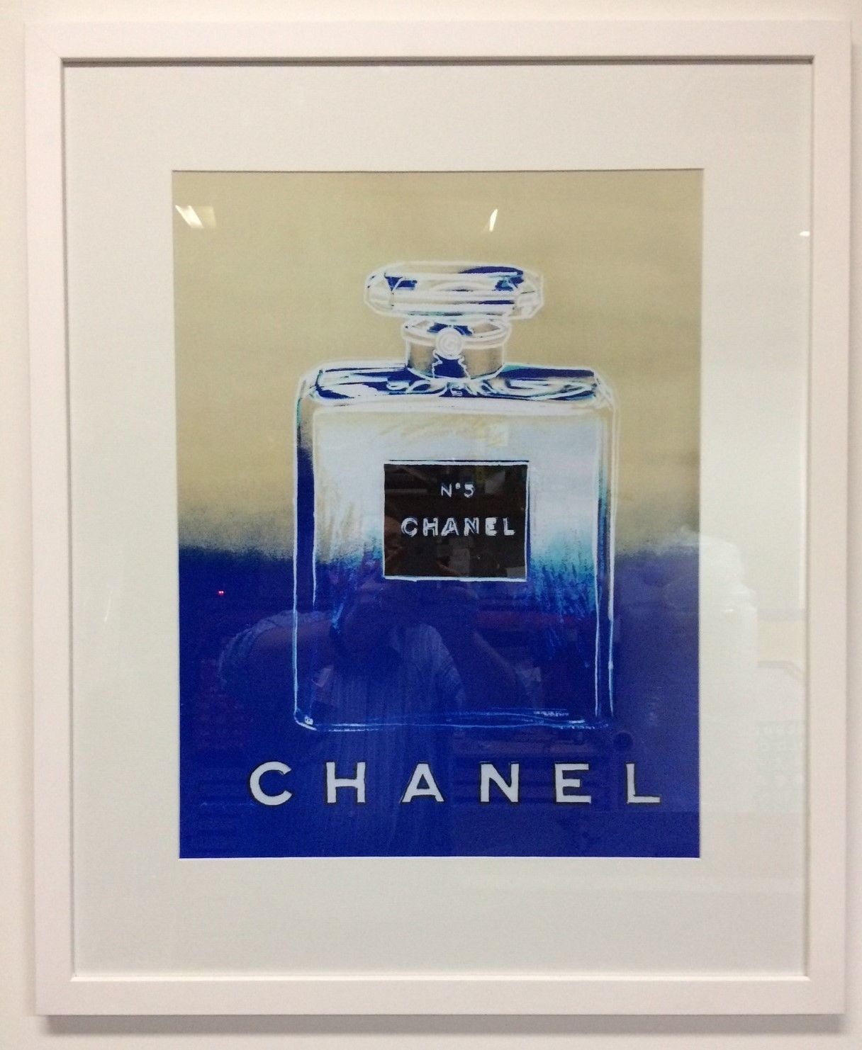 Chanel Blue Taupe by Andy Warhol