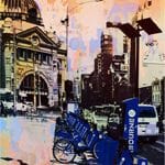 Bike City Blue - Jan Neil