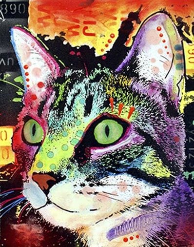 Cat Pop Art 115414