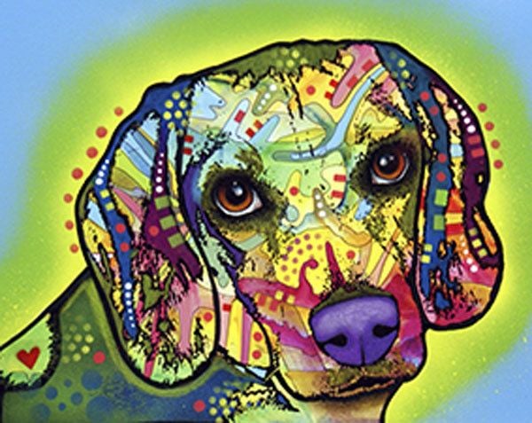 Dog Pop Art 115405