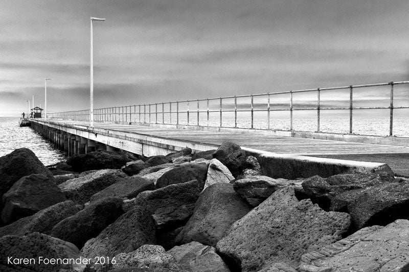 Mordialloc Pier by Karen Foenander