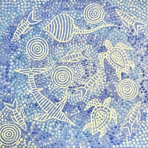 SEA CREATURES 2 by Bronwyn Purrula Liddle