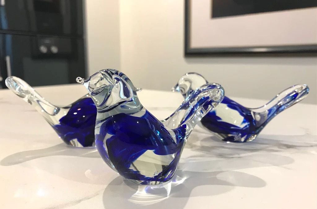 Eamonn Vereker - Glass Blue Bird