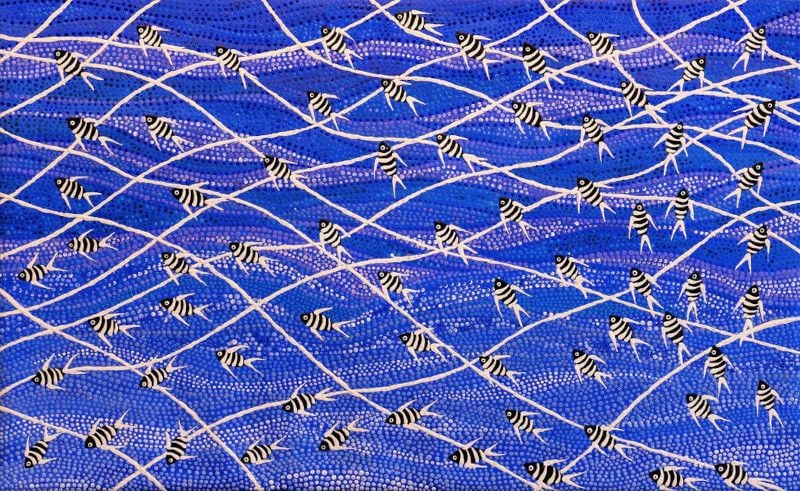 Bronwyn Purrula Liddle - Seaside Net Fishing