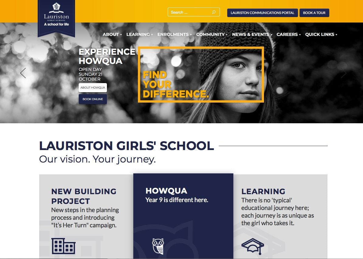 Lauriston Girls' School Marketing
