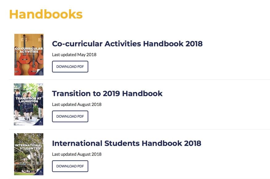 Lauriston Girls' School Marketing