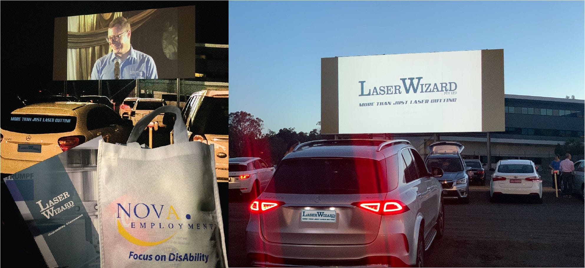 Laser Wizard & NOVA Employment - Together Supporting Inclusion & Diversity