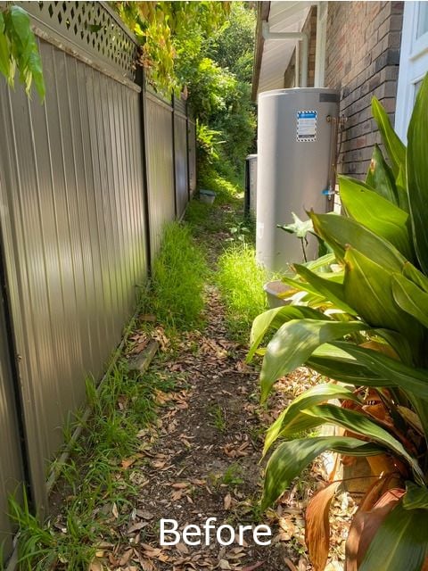 Before/ After photos Westleigh - garden makeover Before/ After photos Westleigh - garden makeover