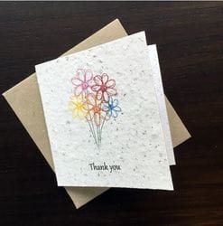 SC-9042 SEEDED PAPER - Greeting Card - Small