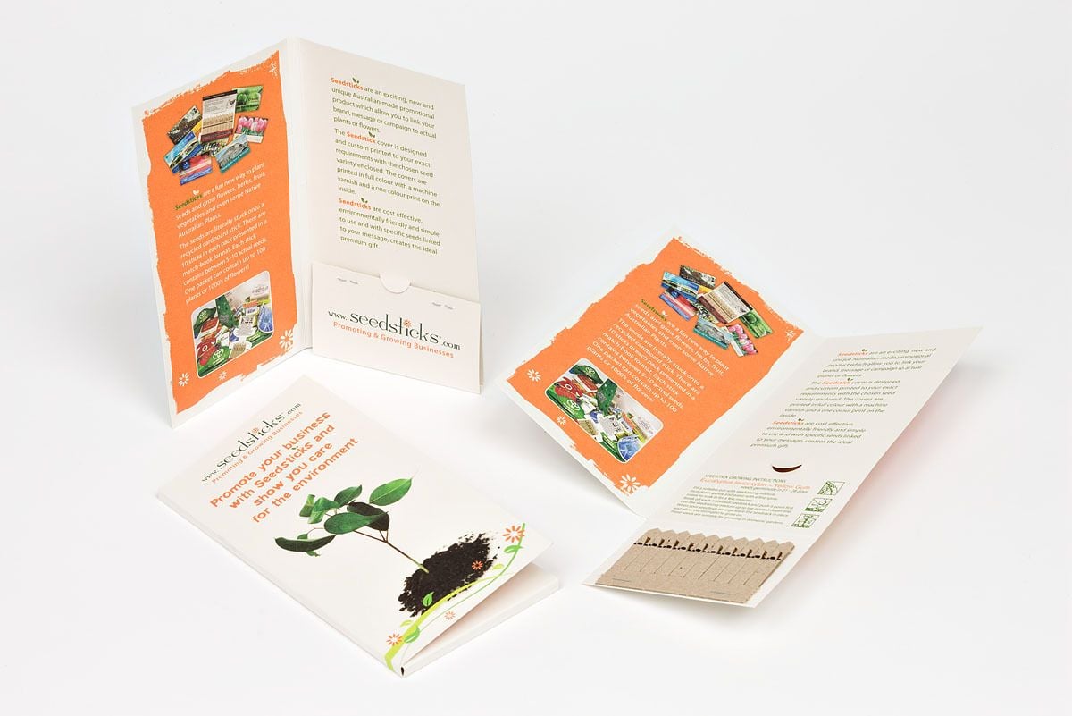 Seeds on Sticks - Greeting Card 10 pack