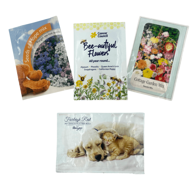 Foil Custom Seed Packets