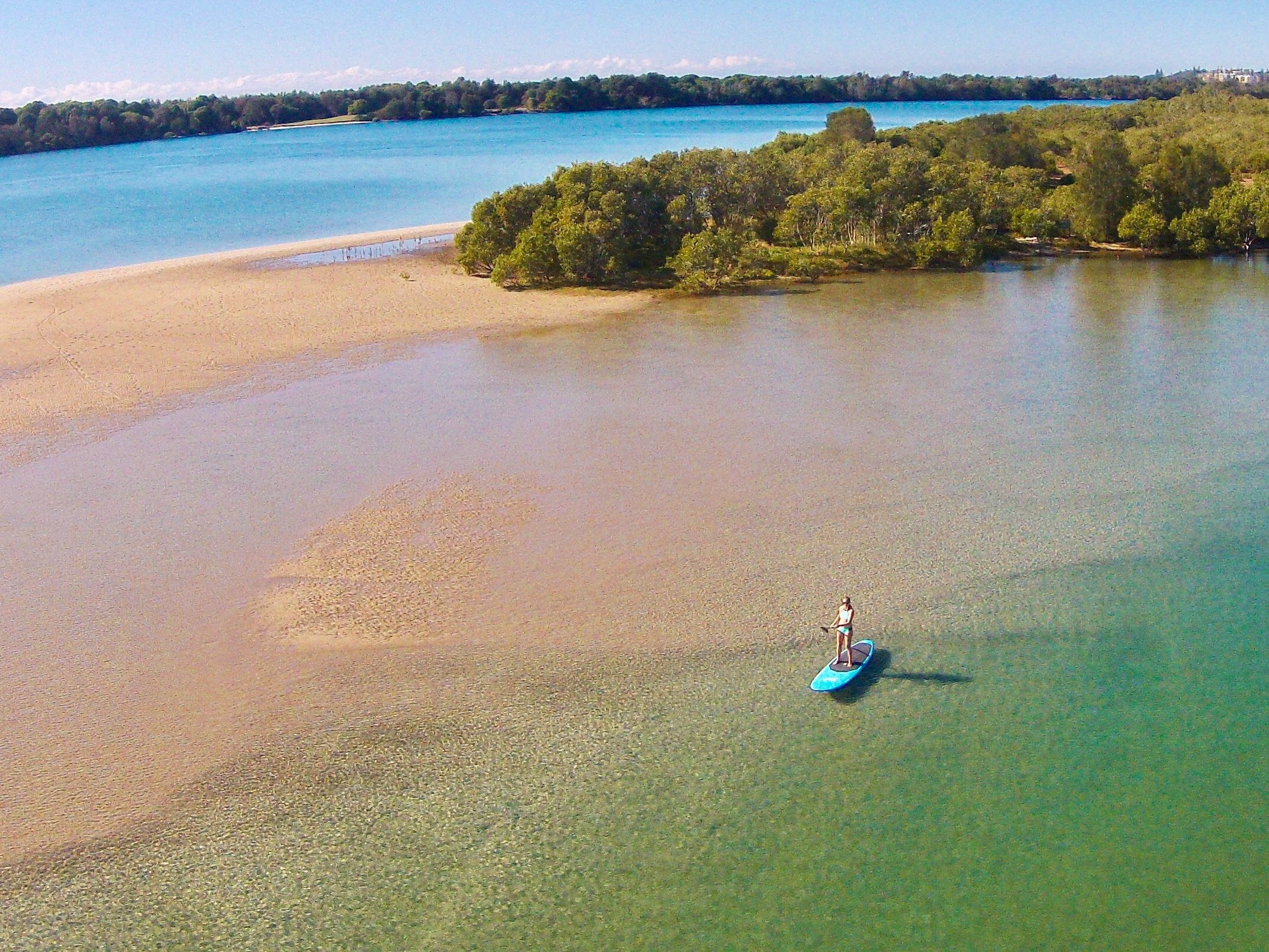 SUP at Pelican Island