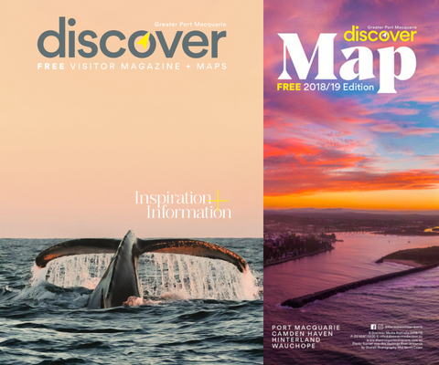 Discover Magazine & Visitor Map