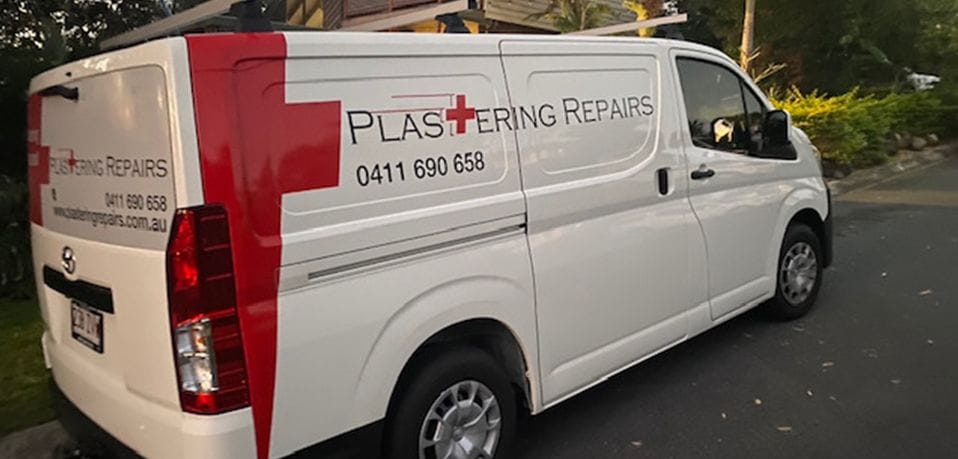 Plastering Repairs Van