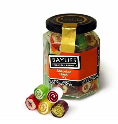 Baylies Mixed Rock Lollies 190g