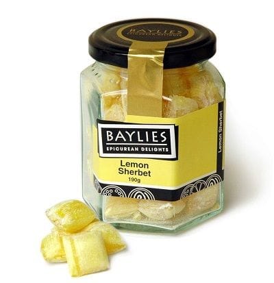 Baylies Lemon Sherbet Lollies 190g
