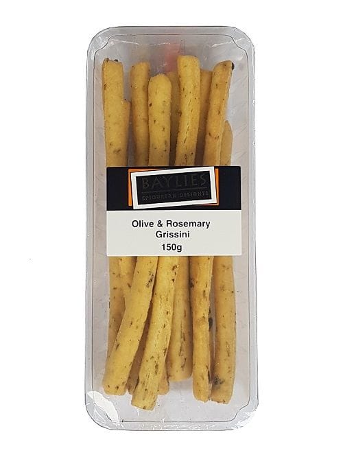 Baylies Olive and Rosemary Grissini 150g